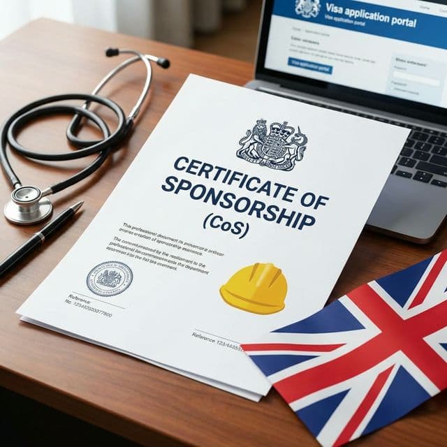 İngiltere Vasıflı İşçi Vizesi: CoS Belgesi ve Meslek Sembolleri