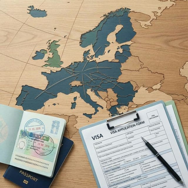 Schengen Bölgesi Haritası ve Vize Başvuru Evrakları